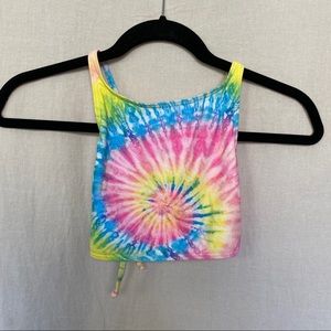 Billabong tie dye bikini top